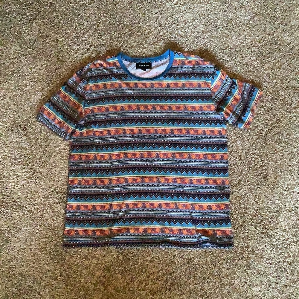 PacSun XL Patterned Floral T-Shirt